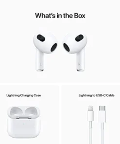 Alternative view of Apple AirPods 3ª generación con estuche de carga Lightning