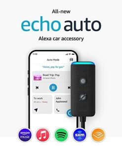 Alternative view of Echo Auto (2ª Gen) con Alexa - Asistente de Voz para Auto
