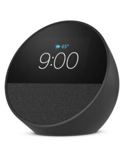 Alternative view of Amazon Echo Spot 2024 - Reloj Despertador Inteligente con Alexa y Sonido Vibrante