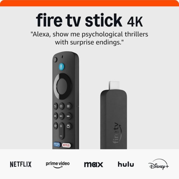 Amazon Fire TV Stick 4K (Modelo Más Reciente) con Búsqueda Potenciada por IA, Wi-Fi 6 - Imagen 2