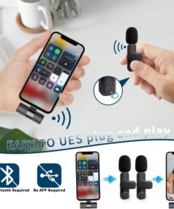 Alternative view of Pack de 2 Micrófonos Inalámbricos Lavalier Profesionales