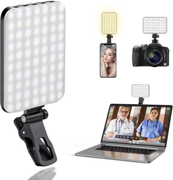 Luz LED Portátil para Selfies
