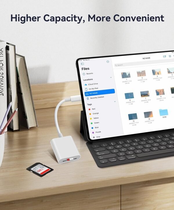 Lector de Tarjetas SD USB-C – Adaptador de Alta Velocidad con Doble Ranura. - Imagen 5