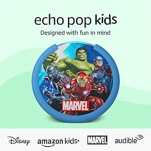 Alternative view of Amazon Echo Pop Kids – Edición Princesas de Disney y Marvel