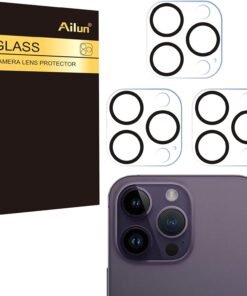 Paquete de 3 Protectores de Lente para iPhone 16 Pro Max