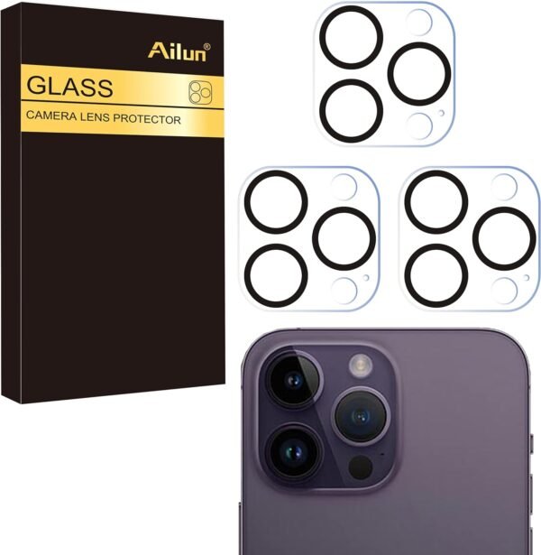 Paquete de 3 Protectores de Lente para iPhone