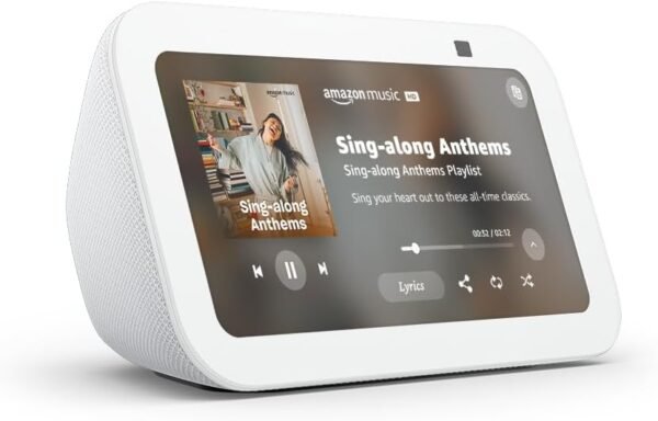 Amazon Echo Show 5 – Pantalla inteligente Blanco Glaciar - Imagen 2