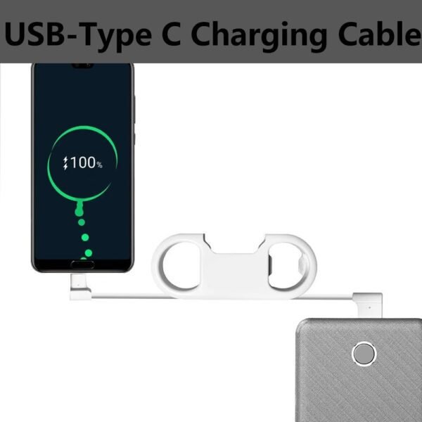 Cable USB Tipo C y Lightning Multifuncional – Carga rápida con llavero - Imagen 6