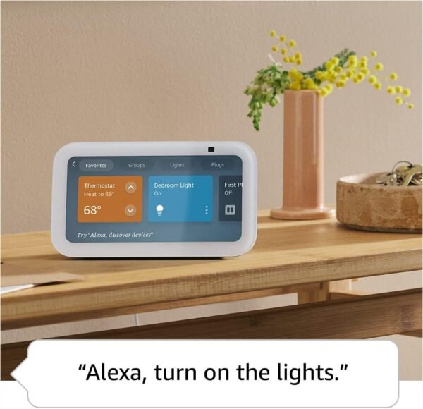 Amazon Echo Show 5 – Pantalla inteligente Blanco Glaciar - Imagen 6