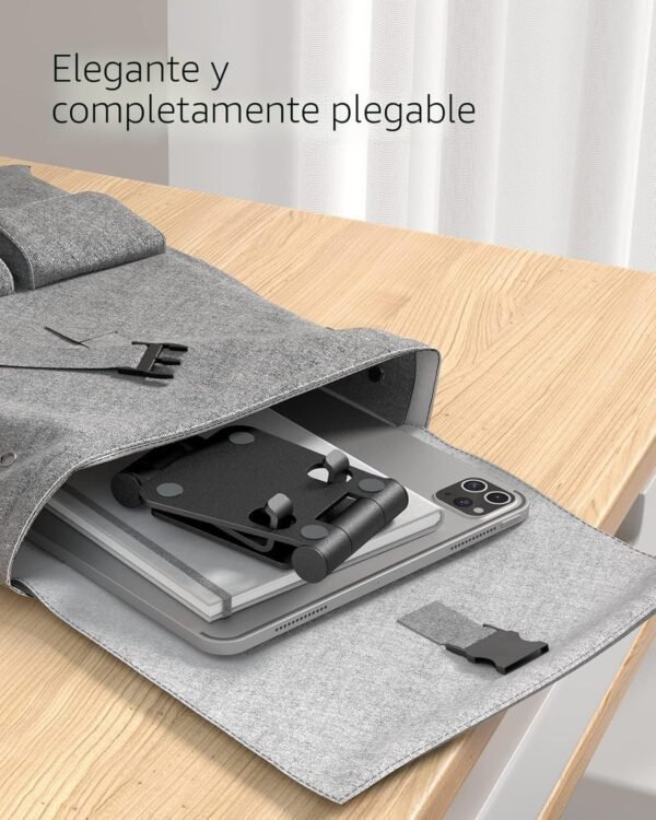 Nulaxy Soporte A4 – Soporte plegable y ajustable para teléfono y tablet - Imagen 3