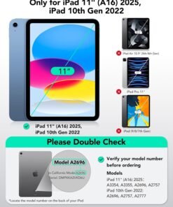 Alternative view of Funda con Teclado ESR para iPad 11th/10th Gen
