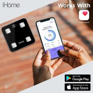 Alternative view of Báscula Digital Inteligente iHome Bluetooth