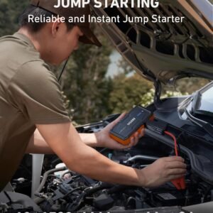 Alternative view of AstroAI S8 Jump Starter 12V — Arrancador de Batería para Autos