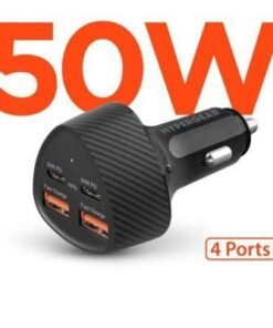 CARGADOR AUTO HYPERGEAR, SPEEDBOOST 50W PD USB-C