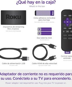 Alternative view of ROKU Express HD Dispositivo de Streaming – Edición en Español