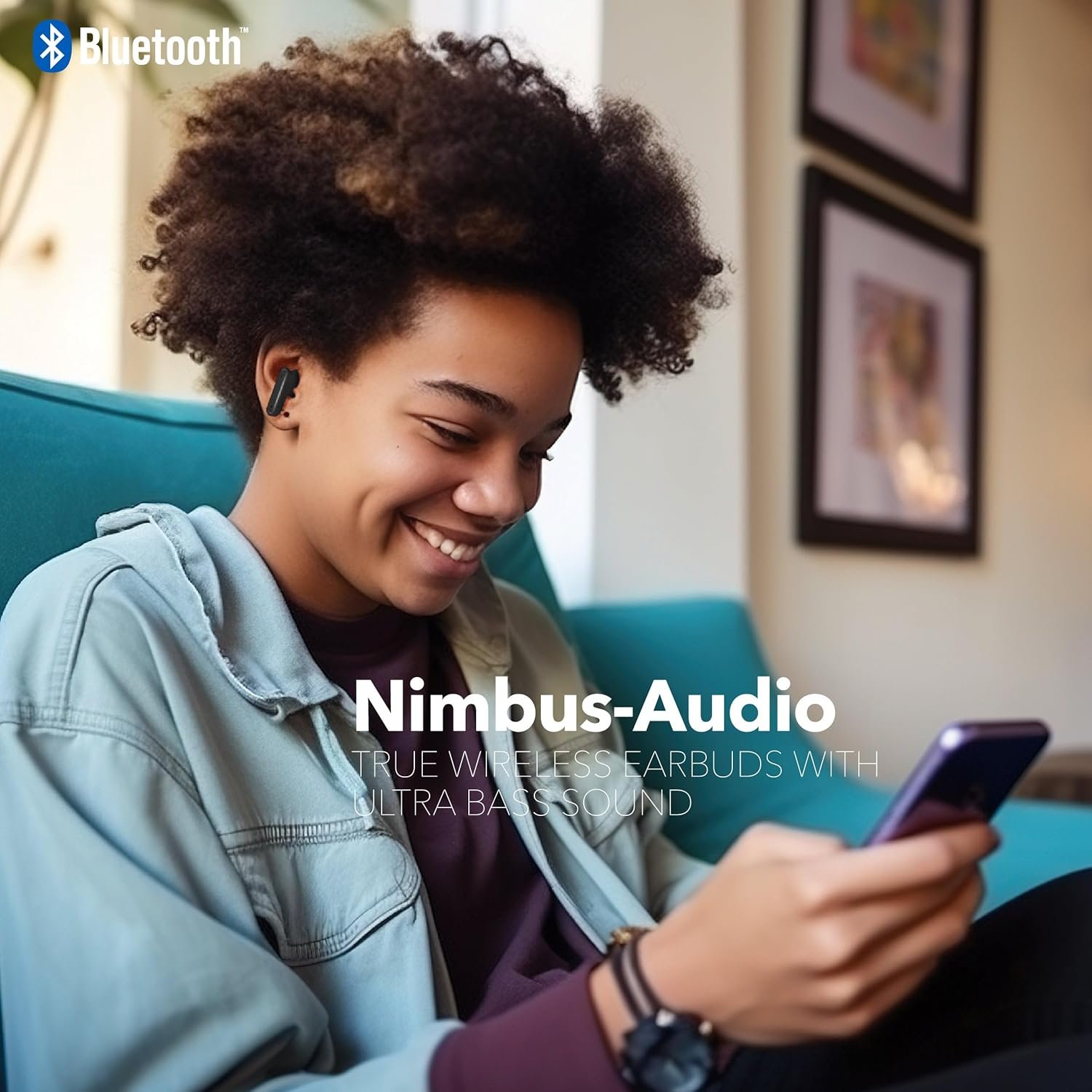 RCA Nimbu Audífonos Inalámbricos con Ultra Bass Sound - Imagen 5