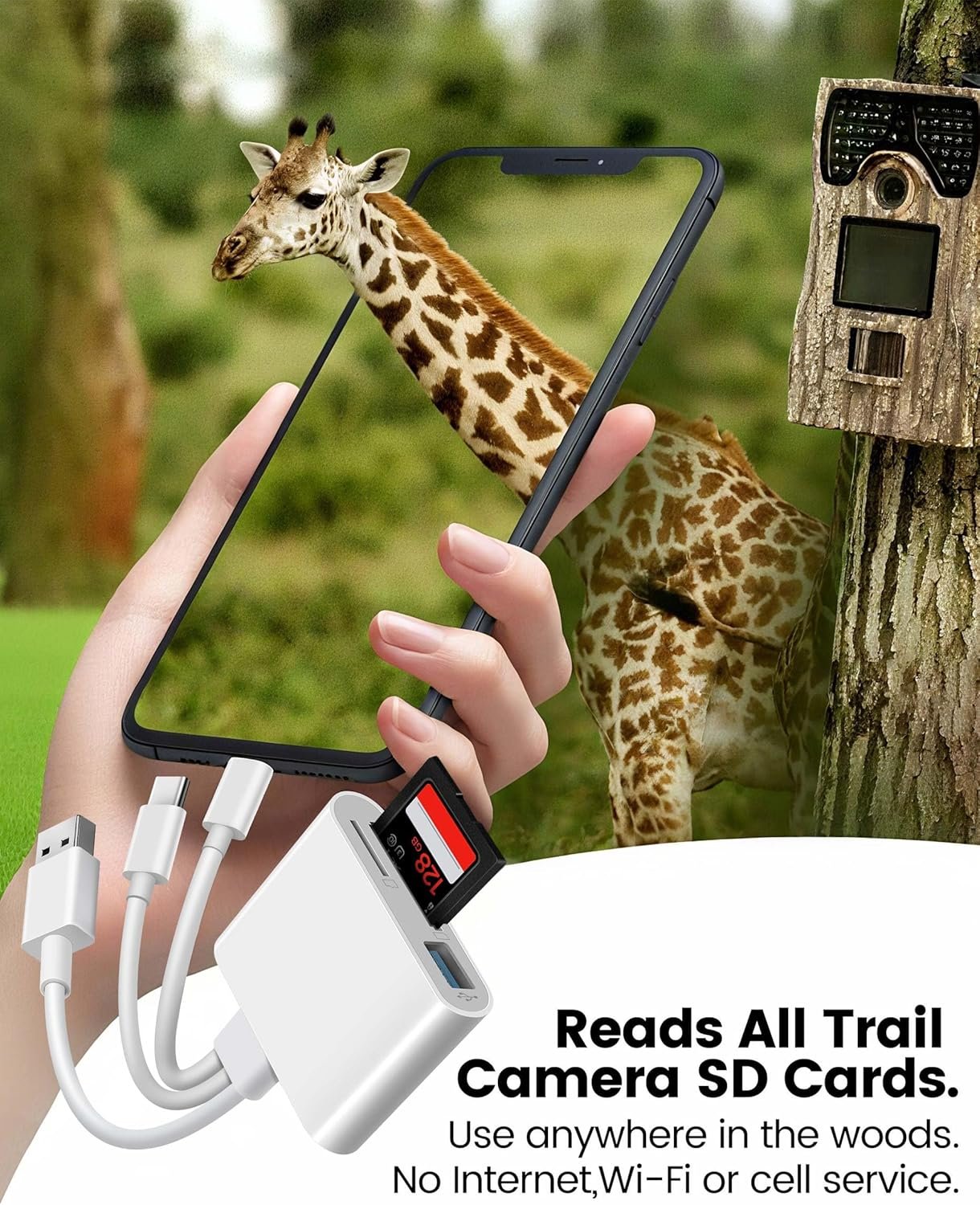 Lector de Tarjetas SD 3-en-1 para iPhone, iPad y Mac - Imagen 4