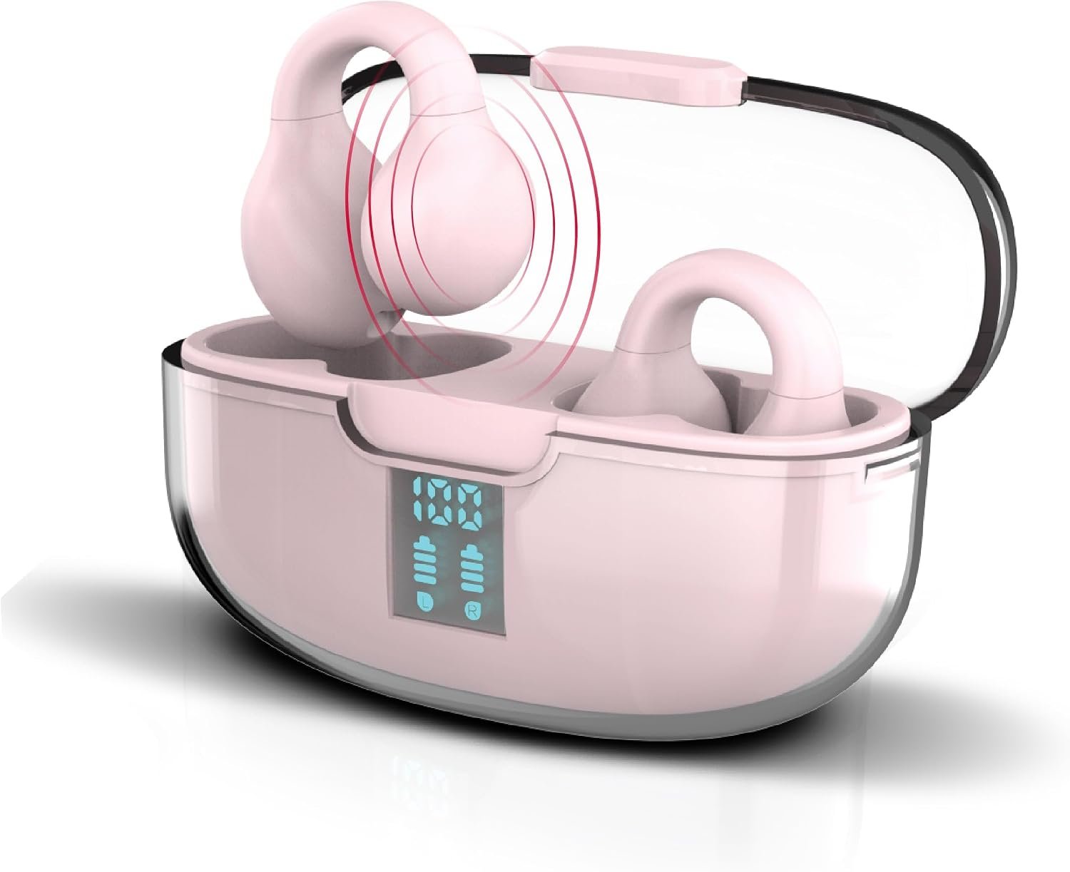 AUDIFONOS INALÁMBRICOS RCA FIT PRO EARBUDS – COLOR ROSA - Imagen 2