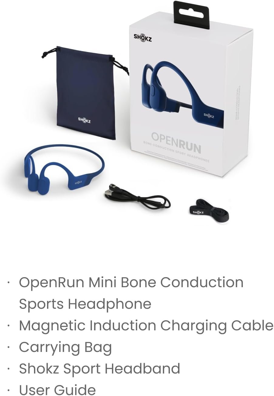 AUDÍFONOS SHOKZ OPENRUN MINI – BLUETOOTH DE CONDUCCIÓN ÓSEA OPEN-EAR - Imagen 9