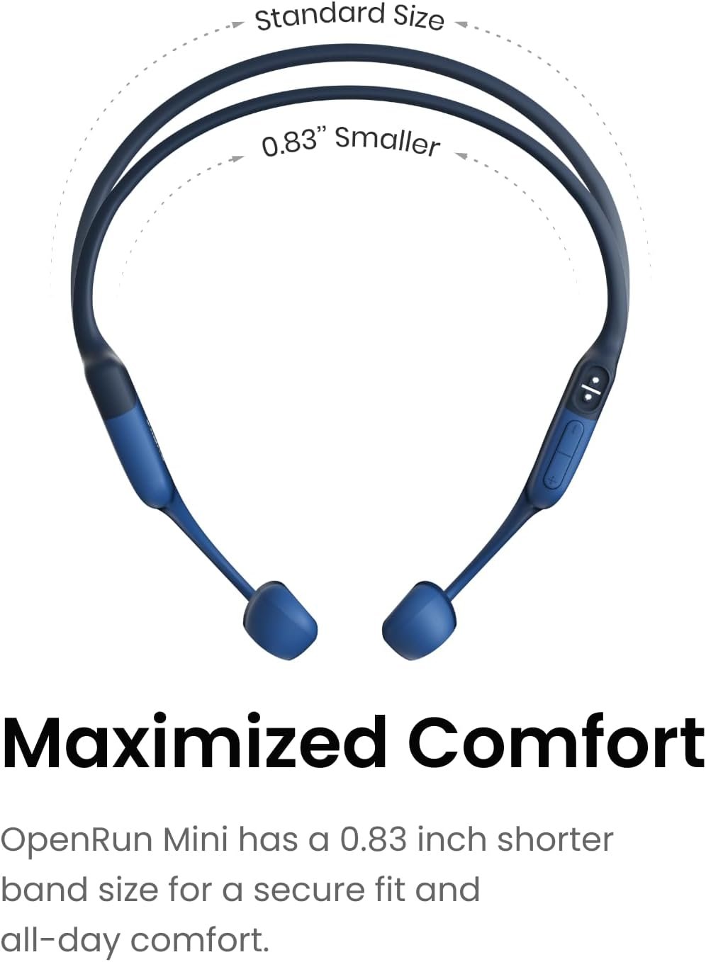 AUDÍFONOS SHOKZ OPENRUN MINI – BLUETOOTH DE CONDUCCIÓN ÓSEA OPEN-EAR - Imagen 7