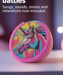 Amazon Echo Pop Kids – Edición Unicornio y Perro - Imagen 3