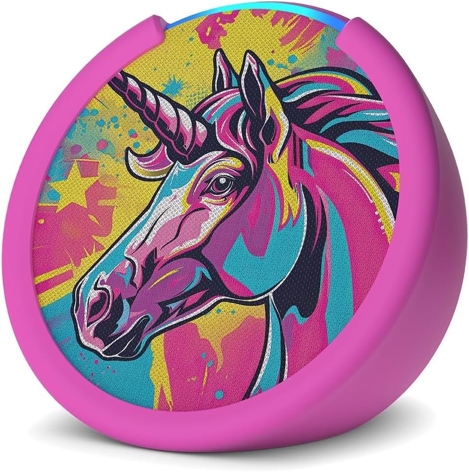 Amazon Echo Pop Kids – Edición Unicornio y Perro - Imagen 2
