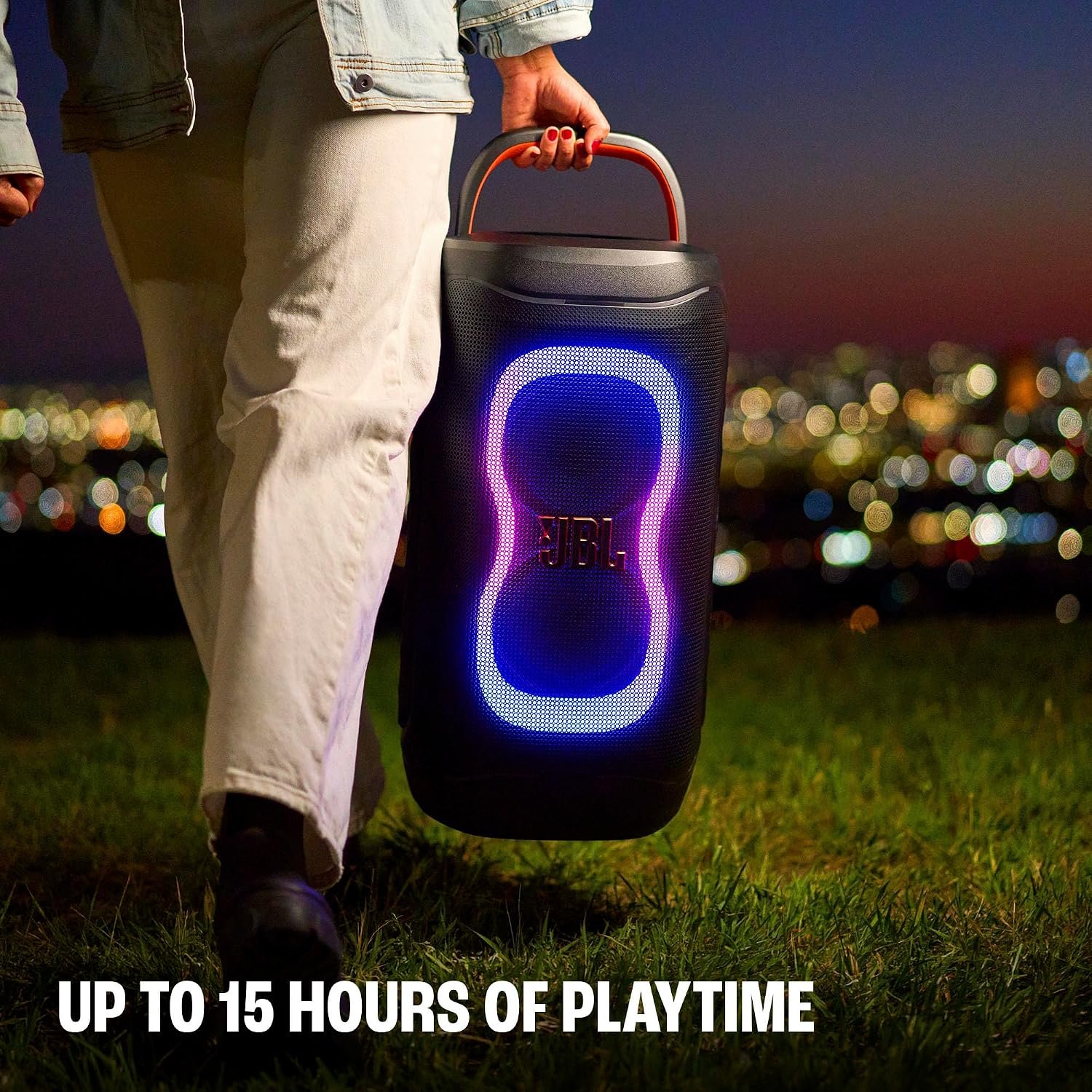JBL PARTYBOX 130 – PARLANTE BLUETOOTH PORTÁTIL PARA FIESTAS CON 200 W RMS Y SHOW DE LUCES - Imagen 3