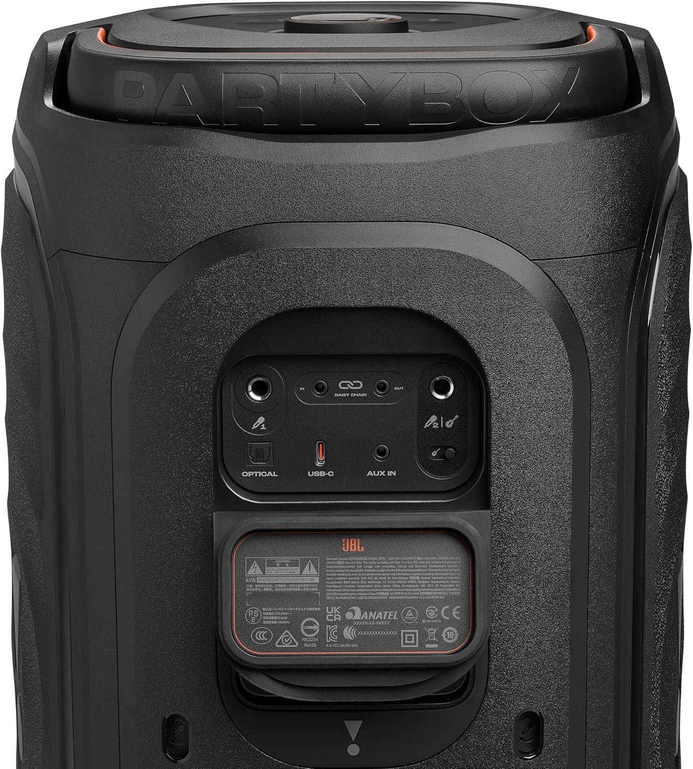 JBL PARTYBOX 130 – PARLANTE BLUETOOTH PORTÁTIL PARA FIESTAS CON 200 W RMS Y SHOW DE LUCES - Imagen 10