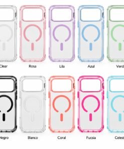 Cover Transparente Compatible con Carga Inalámbrica para iPhone y Samsung - Imagen 5