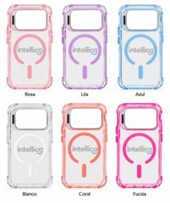Cover Transparente Compatible con Carga Inalámbrica para iPhone y Samsung - Imagen 11
