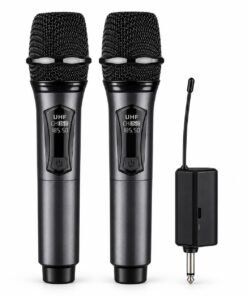 Micrófono Inalámbrico Dual para Karaoke Bakzer M12