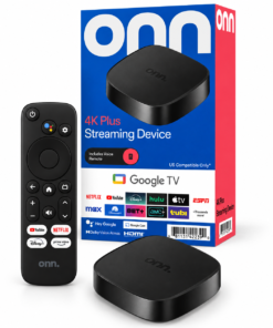 Alternative view of ONN dispositivo de Streaming para Google TV 4K Plus con Control por Voz